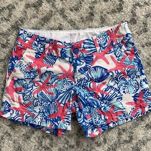 Lilly Pulitzer She She Shells Callahan Shorts Size 00